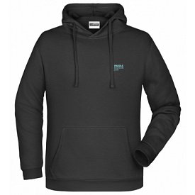 Hoodie Herren PADDLEBOARDING BLACK Baumwolle