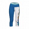 Leggins Damen ¾ PADDLEBOARDING WHITE/BLUE