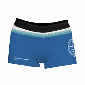 Shorts Damen elastisch PADDLEBOARDING BLUE