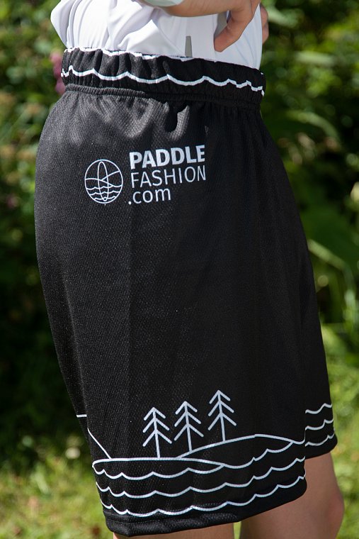 Kraťasy pánské PADDLEBOARDING BLACK volné