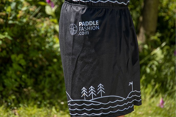 Loose Fit Shorts Herren PADDLEBOARDING BLACK