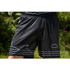 Loose Fit Shorts Herren PADDLEBOARDING BLACK