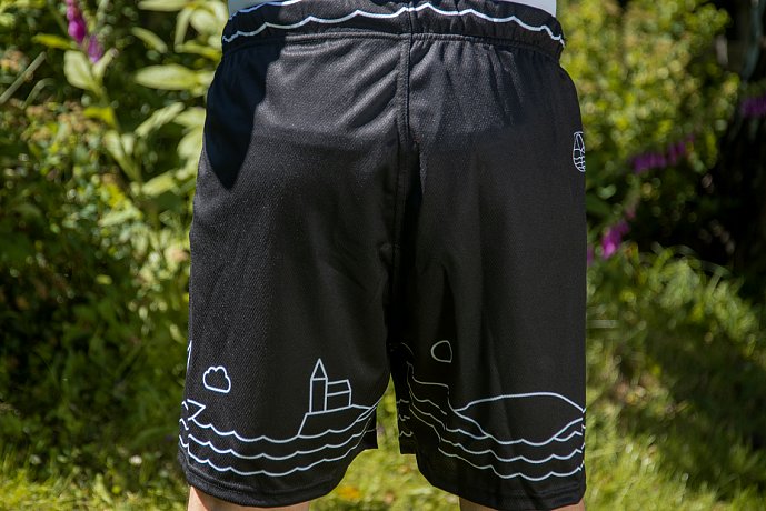 Loose Fit Shorts Herren PADDLEBOARDING BLACK