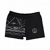 Shorts Damen elastisch PADDLEBOARDING BLACK