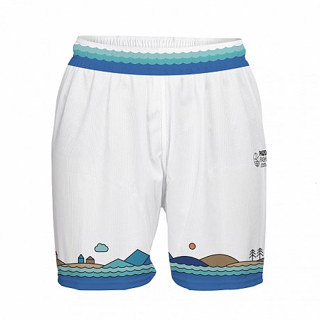 Loose Fit Shorts Herren PADDLEBOARDING WHITE