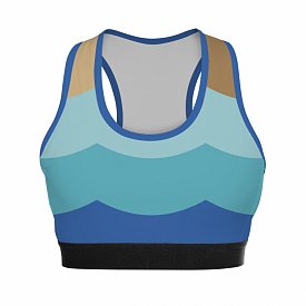 Sport Bra PADDLEBOARDING WAVE