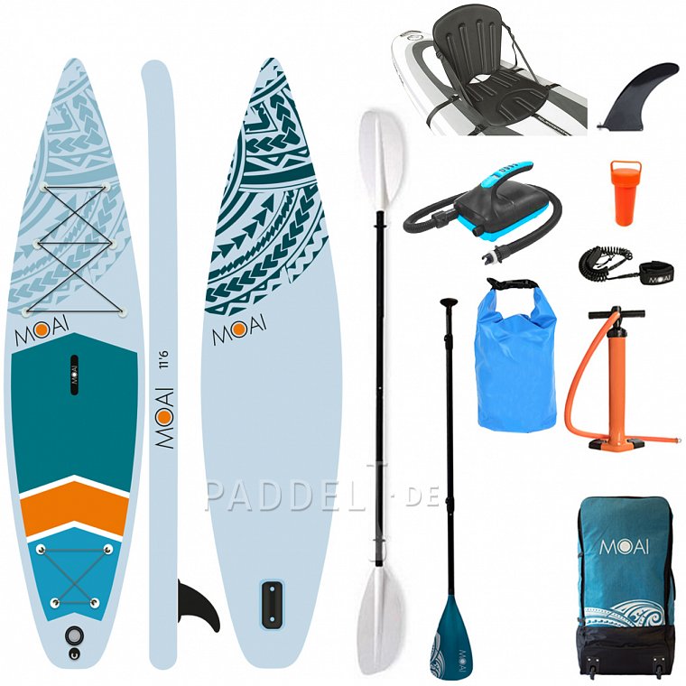 Paddleboard MOAI Touring 11'6 - nafukovací paddleboard