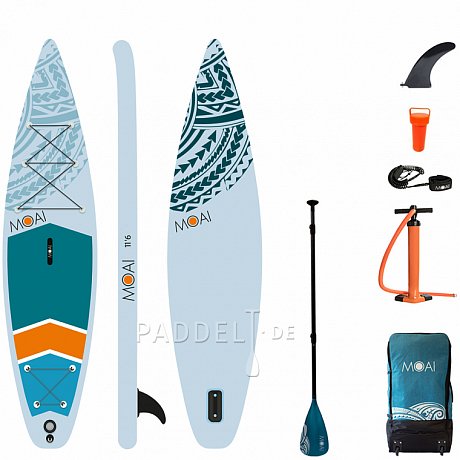 SUP MOAI Touring 11'6 - aufblasbares Stand Up Paddle Board