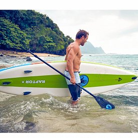 SUP BODY GLOVE Raptor+ 10'8 mit Paddel - aufblasbares Stand Up Paddle Board