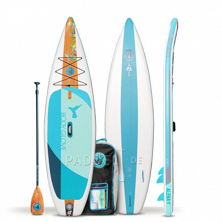 SUP BODY GLOVE Alena 10'6 mit Paddel - aufblasbares Stand Up Paddle Board