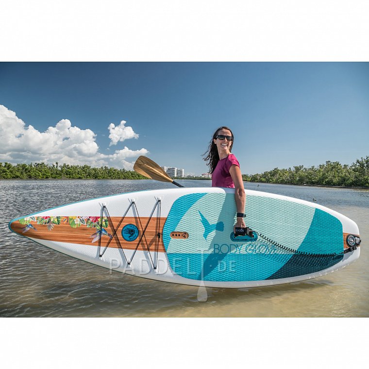 SUP BODY GLOVE Alena 10'6 mit Paddel - aufblasbares Stand Up Paddle Board