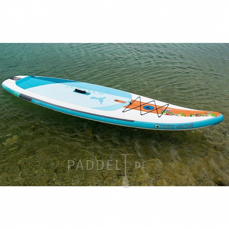 SUP BODY GLOVE Alena 10'6 mit Paddel - aufblasbares Stand Up Paddle Board