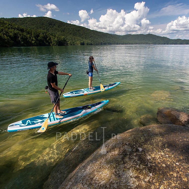 SUP BODY GLOVE Performer 11'0 mit Paddel - aufblasbares Stand Up Paddle Board