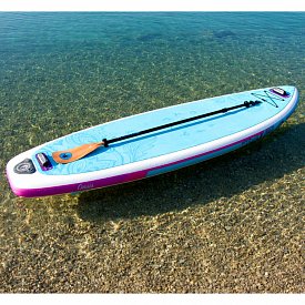 SUP BODY GLOVE Oasis 11'0 mit Paddel - aufblasbares Stand Up Paddle Board