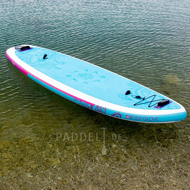 SUP BODY GLOVE Oasis 11'0 mit Paddel - aufblasbares Stand Up Paddle Board