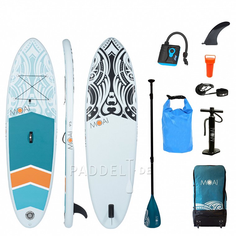 SUP MOAI ALL-ROUND 9'5 - aufblasbares Stand Up Paddle Board