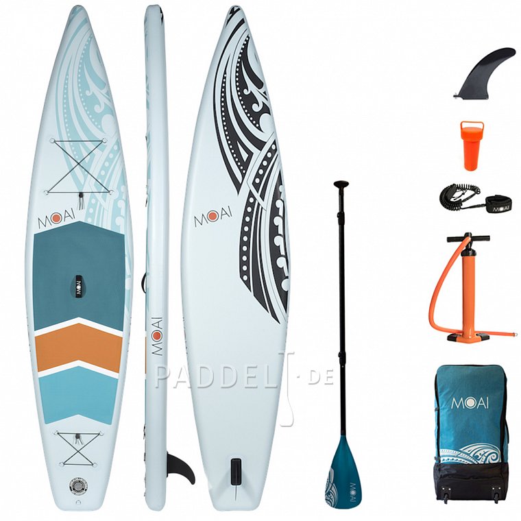 SUP MOAI TOURING 12'6 - aufblasbares Stand Up Paddle Board