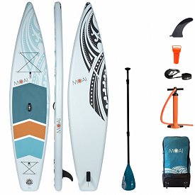 SUP MOAI TOURING 12'6 - aufblasbares Stand Up Paddle Board