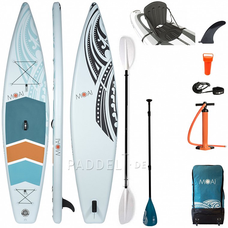 SUP MOAI TOURING 12'6 - aufblasbares Stand Up Paddle Board