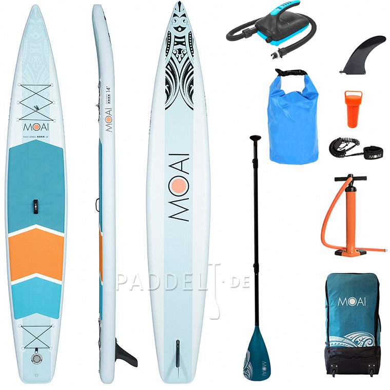 SUP MOAI TOURING 14'0 - aufblasbares Stand Up Paddle Board