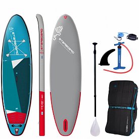 SUP STARBOARD 10'8 x 33'' x 5.5'' iGO ZEN SC mit Paddel  - aufblasbares Stand Up Paddle Board