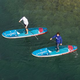 SUP STARBOARD 10'8 x 33'' x 5.5'' iGO ZEN SC mit Paddel  - aufblasbares Stand Up Paddle Board