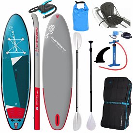 SUP STARBOARD 10'8 x 33'' x 5.5'' iGO ZEN SC mit Paddel  - aufblasbares Stand Up Paddle Board