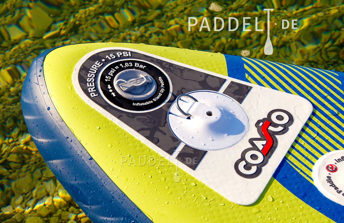 SUP COASTO CRUISER 13'1 mit Paddel  - aufblasbares Stand Up Paddle Board