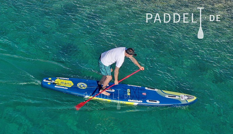 SUP COASTO CRUISER 13'1 mit Paddel  - aufblasbares Stand Up Paddle Board