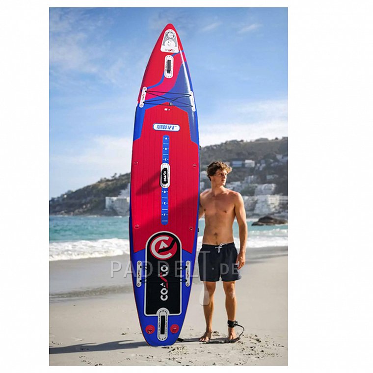 SUO COASTO TURBO 12'6 mit Paddel - aufblasbares Stand Up Paddle Board