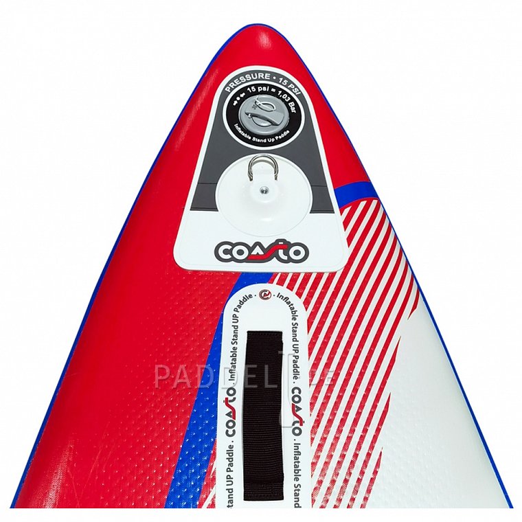 SUP COASTO SUPER TURBO 14' mit Paddel- aufblasbares Stand Up Paddle Board