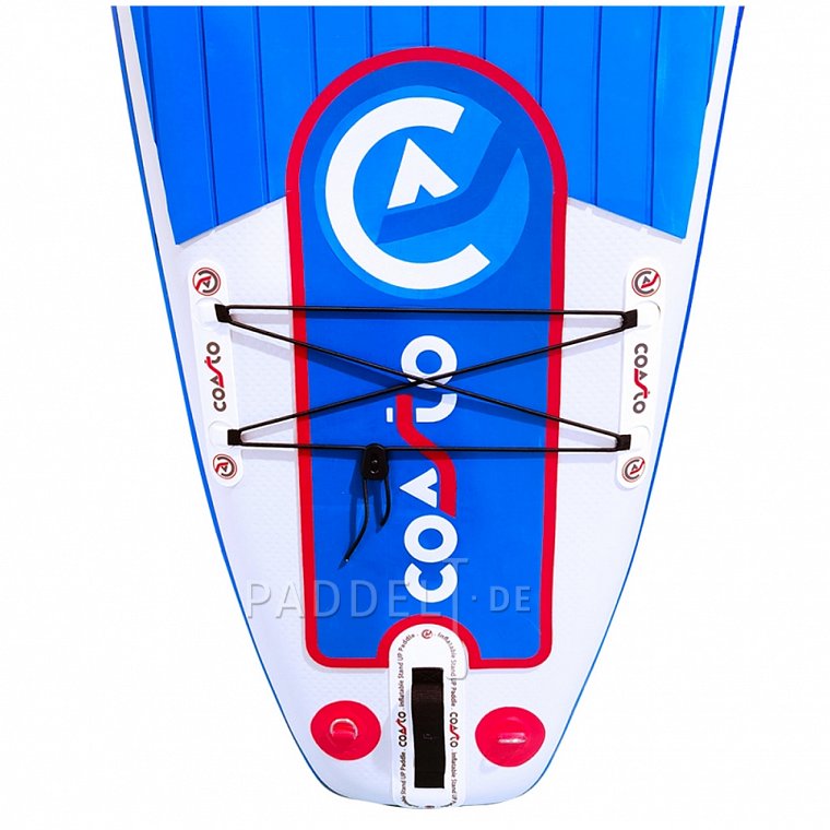 SUP COASTO SUPER TURBO 14' mit Paddel- aufblasbares Stand Up Paddle Board
