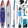 SUP COASTO SUPER TURBO 14' mit Paddel- aufblasbares Stand Up Paddle Board