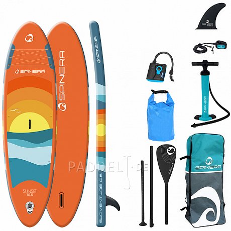 SUP SPINERA SUPVENTURE SUNSET 10'6 DLT - aufblasbares Stand Up Paddle Board