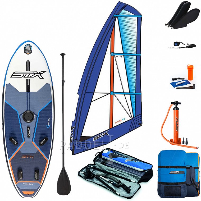 Windsurfing STX WS 250 FREERIDE 2022 komplet s plachtou- nafukovací paddleboard
