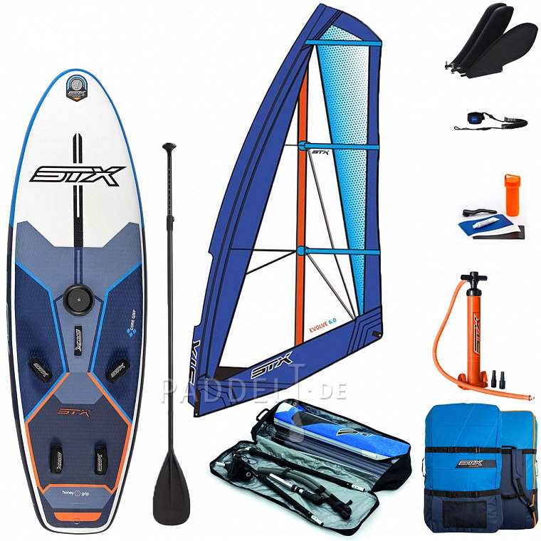Windsurfing STX WS 280 FREERIDE 2022 komplet s plachtou - nafukovací paddleboard