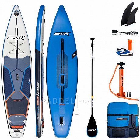 STX WS Tourer 11'6 WindSUP mit Paddel - aufblasbares Stand Up Paddle Board und Windsurfboard 2022