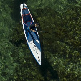 STX WS Tourer 11'6 WindSUP mit Paddel - aufblasbares Stand Up Paddle Board und Windsurfboard 2022