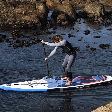 STX WS Tourer 11'6 WindSUP mit Paddel - aufblasbares Stand Up Paddle Board und Windsurfboard 2022