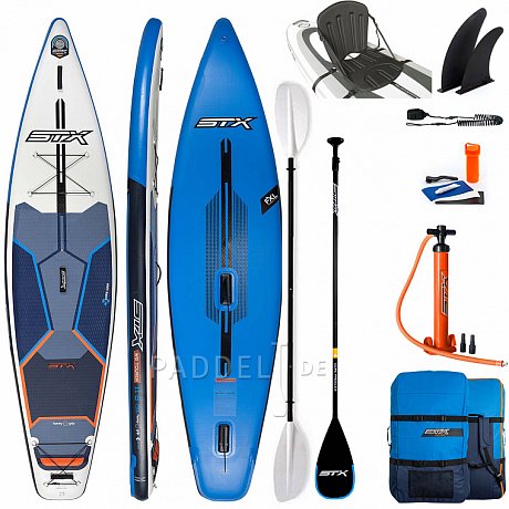 STX WS Tourer 11'6 WindSUP mit Paddel - aufblasbares Stand Up Paddle Board und Windsurfboard 2022