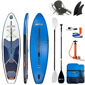 SUP STX WS Hybrid Cruiser 10’4” mit Paddel - aufblasbares Stand Up Paddle Board und WindSUP 2022