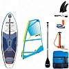 SUP STX Hybrid Junior Cruiser 8' mit Paddel incl. Segel - aufblasbares Stand Up Paddle Board und WindSUP 2022