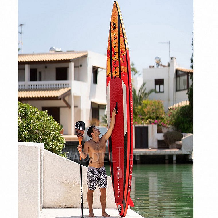 SUP AQUA MARINA RACE Elite 14'0''x25''x6'' - aufblasbares Stand Up Paddle Board