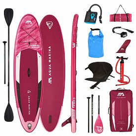 SUP AQUA MARINA CORAL 10'2 Modell 2022 - aufblasbares Stand Up Paddle Board