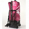 AQUA MARINA Premium 90l Rucksack mit Rollen für SUP Boards - rot