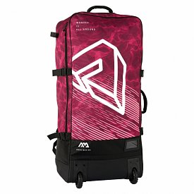 AQUA MARINA Premium 90l Rucksack mit Rollen für SUP Boards - rot