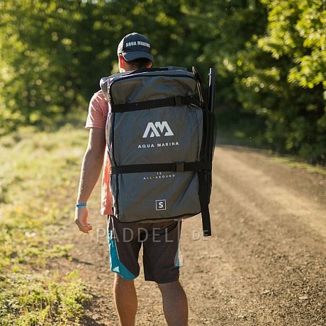 AQUA MARINA ZIP BACKPACK Rucksack für aufblasbares Solo-Kajak, SUP