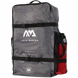 AQUA MARINA ZIP BACKPACK Rucksack für aufblasbares 2-3 Personen Kajak, SUP