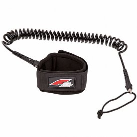 Leash F2 schwarz - Sicherheitsleine für SUP