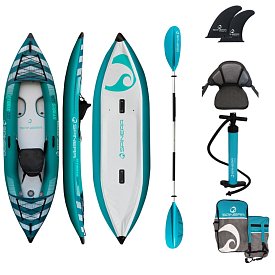 Kajak SPINERA HYBRIS 320 aufblasbares Kajak 1-Person